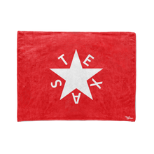 Scarlet 1st Republic of Texas Flag Stadium Blanket