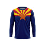 Arizona Flag Long Sleeve Performance Shirt