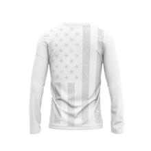 US Ghost Flag Long Sleeve Performance Shirt