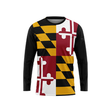 Maryland Flag Long Sleeve Performance Shirt