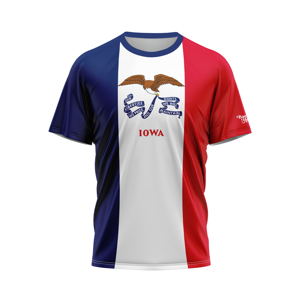 東洋エンタープライズ　Iowa Public Service Shirt 【M】 Iowa Flag Performance Shirt | BackHome.us