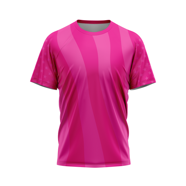 Pink Stars and Stripes Performance Shirt