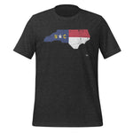 North Carolina Flag Shape Printed Tee