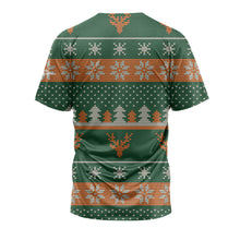 Green and Orange Sweater Performance Tee