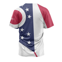 Ohio Flag Sublimation Performance Tee Shirt