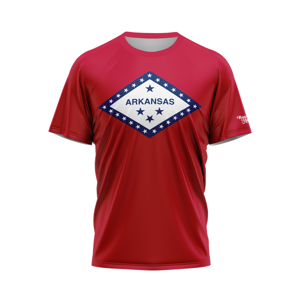 Arkansas Flag Performance Shirt