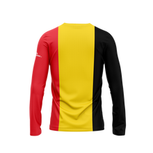 Belgium Flag Long Sleeve Performance Shirt
