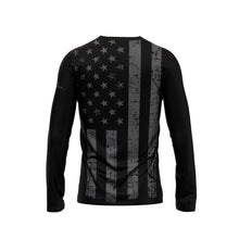 US Dark Flag Long Sleeve Performance Shirt