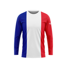 France Flag Long Sleeve Performance Shirt