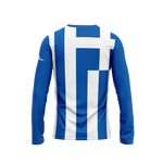 Greece Flag Long Sleeve Performance Shirt