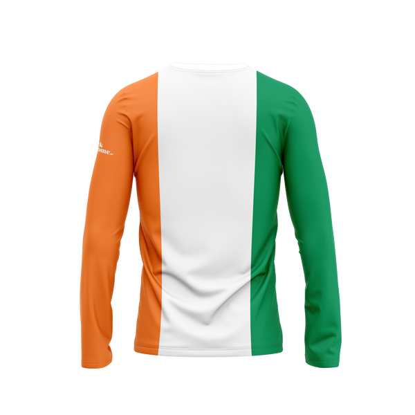 Ireland Flag Long Sleeve Performance Shirt