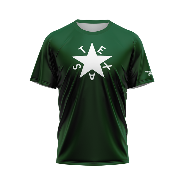 Green First Republic of Texas Flag Performance Shirt