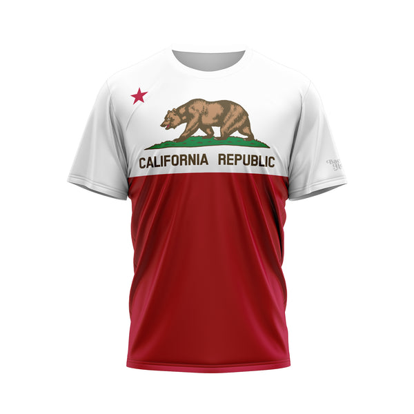 California Flag Performance Shirt