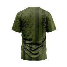 US Dark Green Flag Performance Shirt