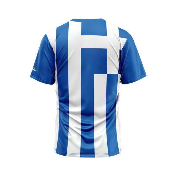 Greece Flag Performance Shirt