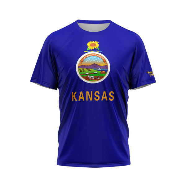 Kansas Flag Performance Shirt