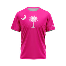 Fluorescent Pink South Carolina Flag Performance Shirt