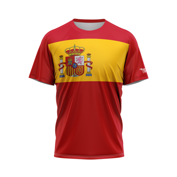 Spain Flag Performance Shirt