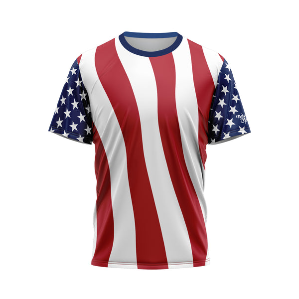 US Stars and Stripes Performance Shirt