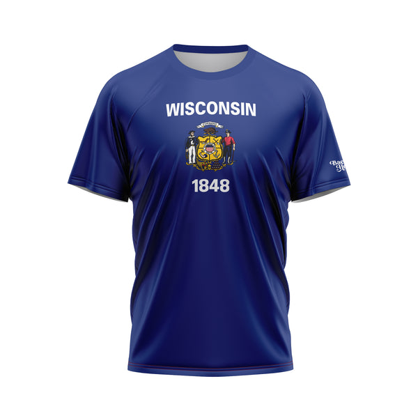 Wisconsin Flag Performance Shirt