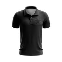 Dark First Republic of Texas De Zavala Flag Performance Golf Shirt