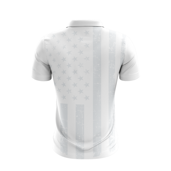 Ghost USA Flag Performance Golf Shirt