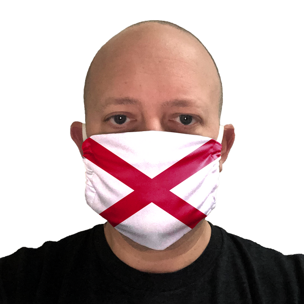 Alabama Flag Face Mask