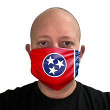 Tennessee Flag Face Mask