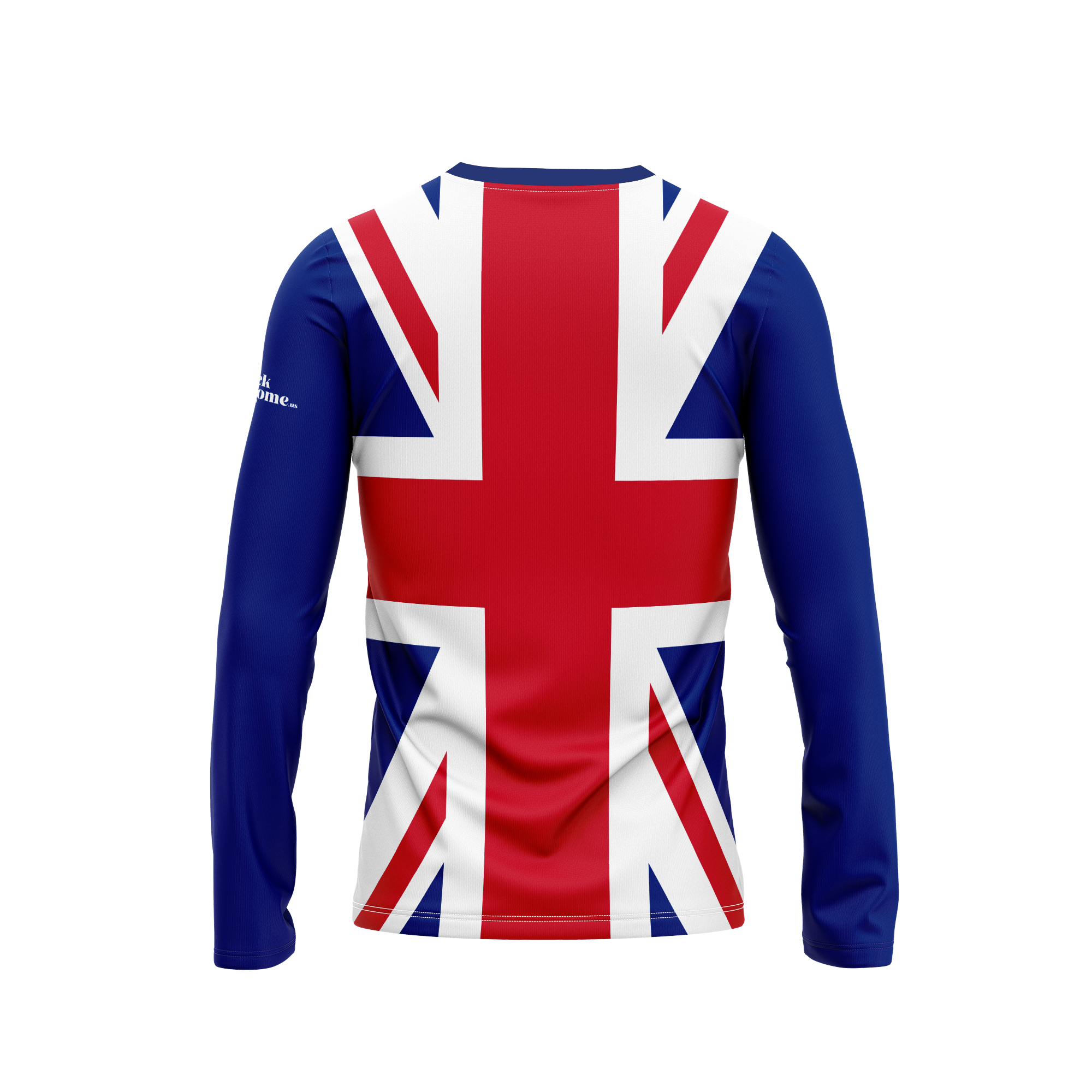 T-shirt Unisexe Drapeau Union Jack - 100% Coton, 180 G/m², Pour Adulte Et Enfant, Col Rond, Manches Courtes - 9