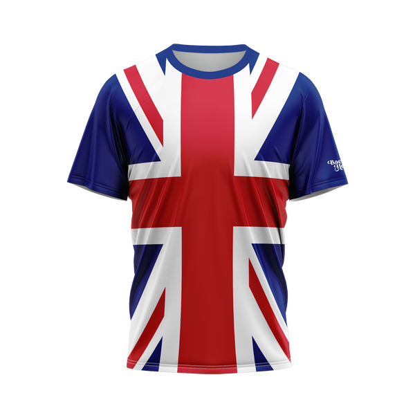 Union Jack Flag Performance Shirt